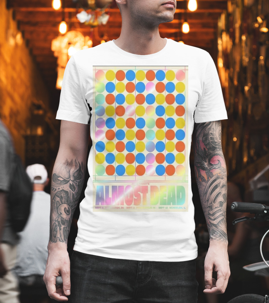 Joe Russo’s Almost Dead September 8 Pittsburgh PA and 9 Chicago IL T-Shirt