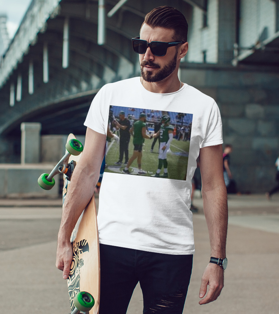 Zach Wilson Football Is Fun Football Is Fun T-Shirt