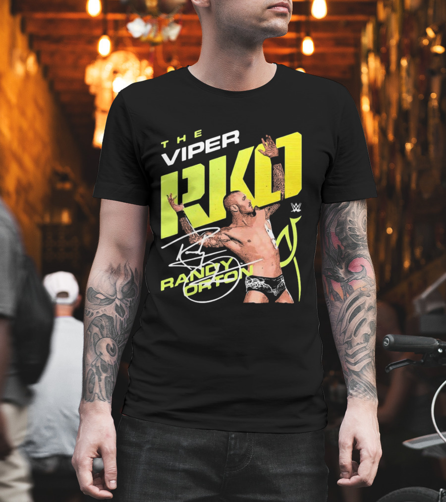The Viper RKO Randy Orton WWE Pose T-Shirt