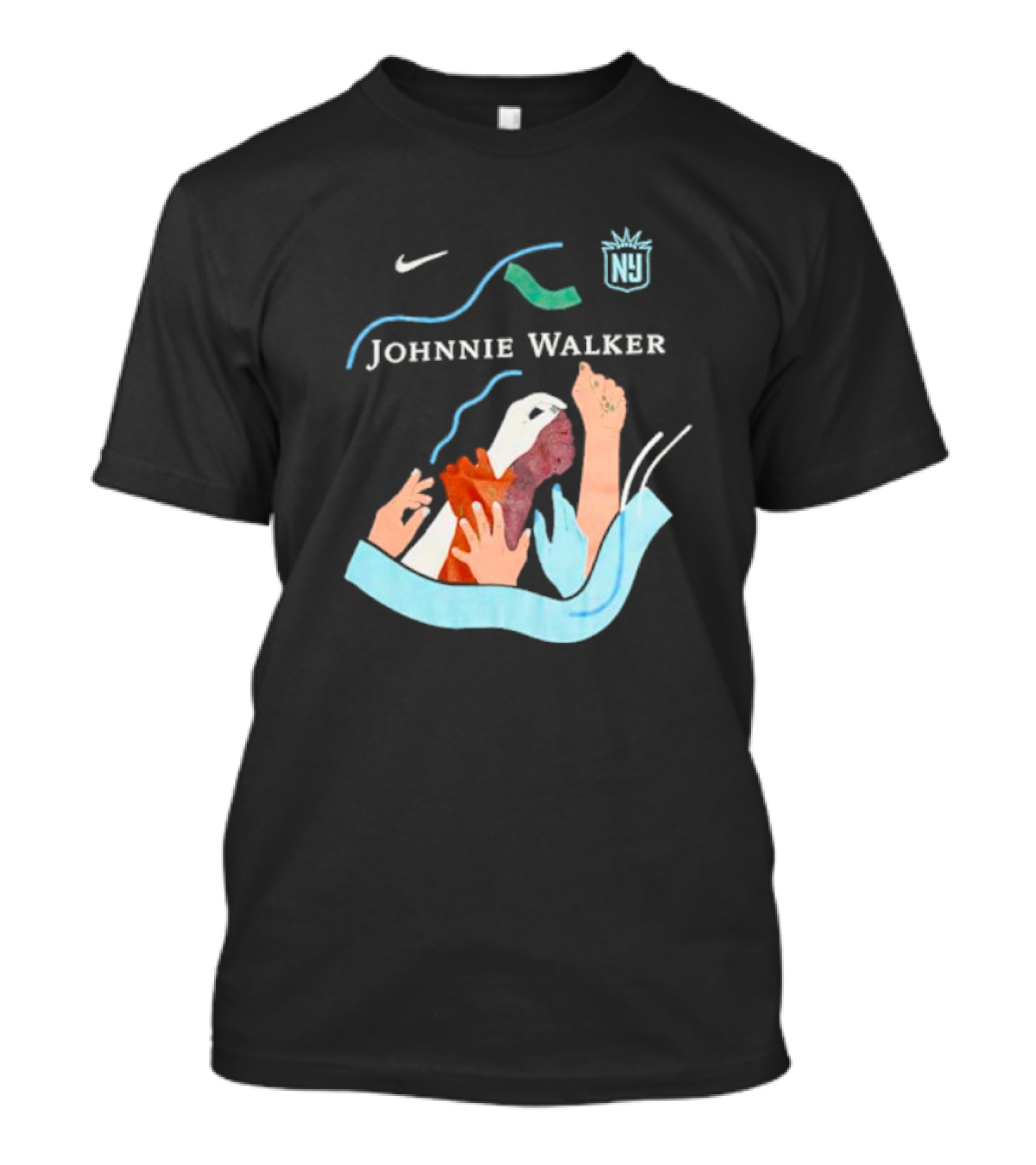 Johnnie Walker NJ Unity For Equity Collaboration T-Shirt