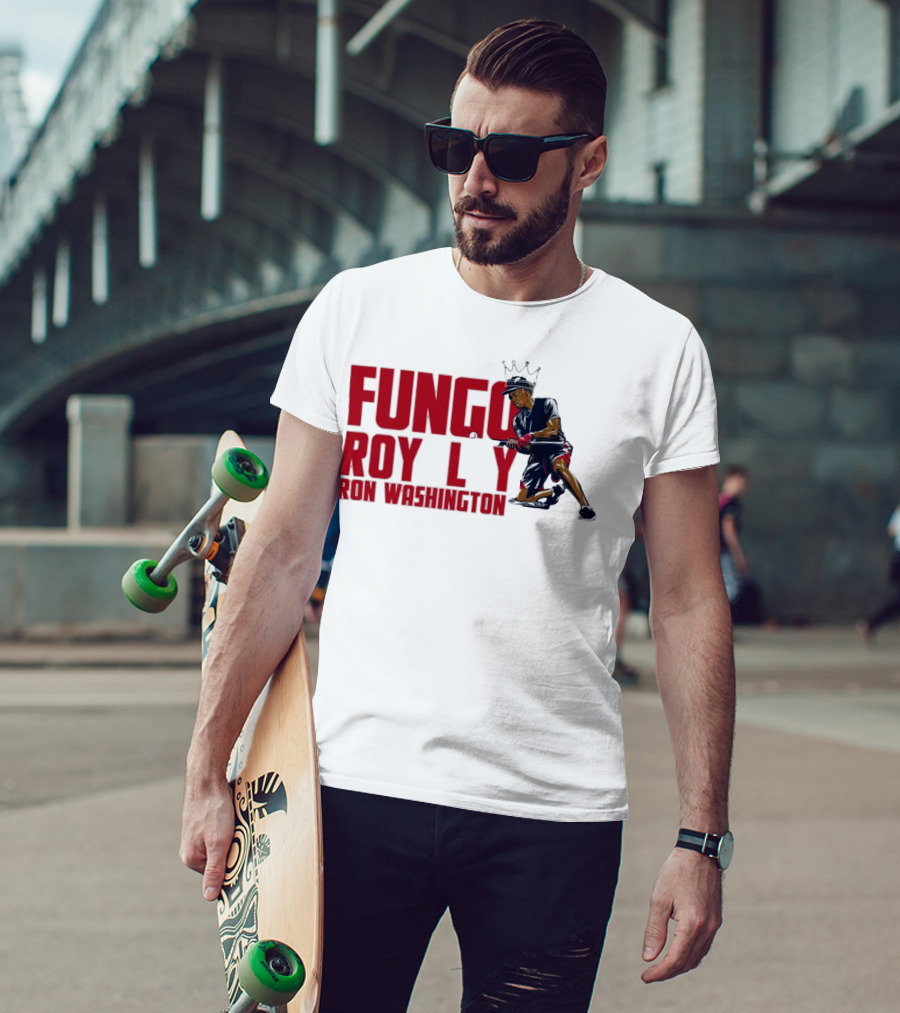 BreakingT Ron Washington Fungo Royalty Baseball King T-Shirt