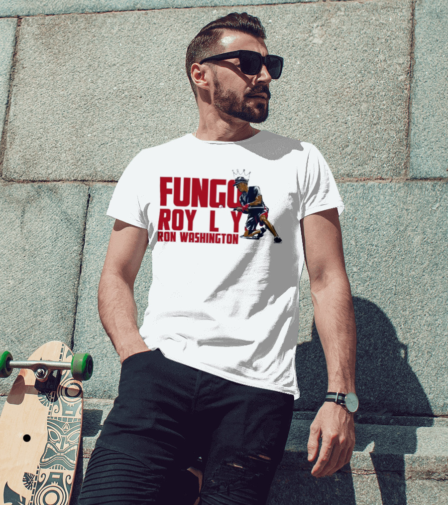 BreakingT Ron Washington Fungo Royalty Baseball King T-Shirt
