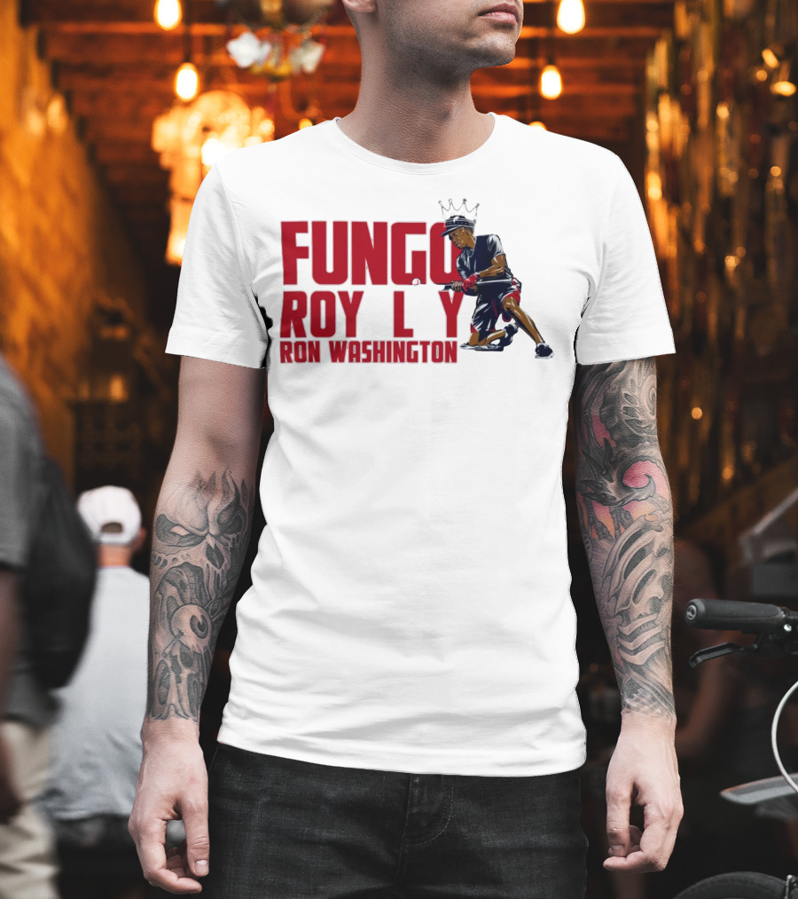 BreakingT Ron Washington Fungo Royalty Baseball King T-Shirt