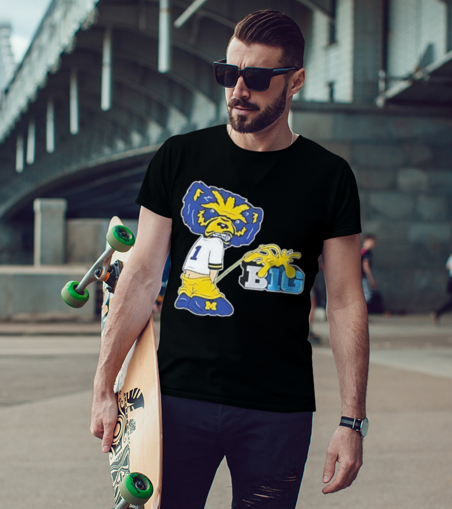 Dave Portnoy Mi Big Michigan Big Ten T-Shirt
