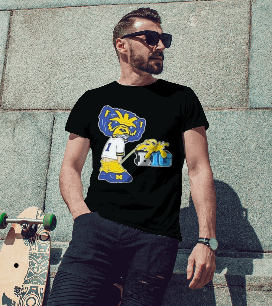 Dave Portnoy Mi Big Michigan Big Ten T-Shirt