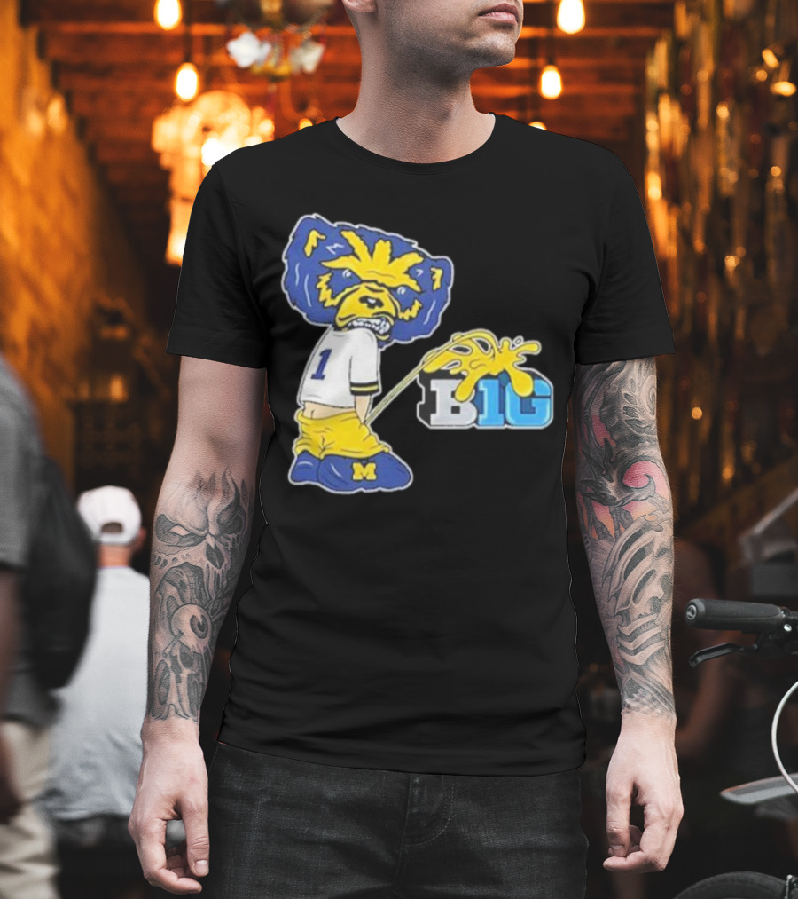 Dave Portnoy Mi Big Michigan Big Ten T-Shirt