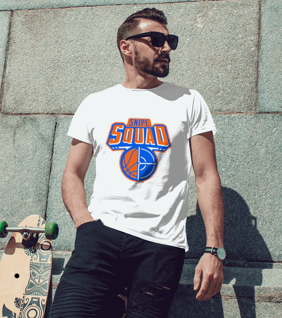 Snipe Squad Oklahoma City Thunder Basketball T-Shirt