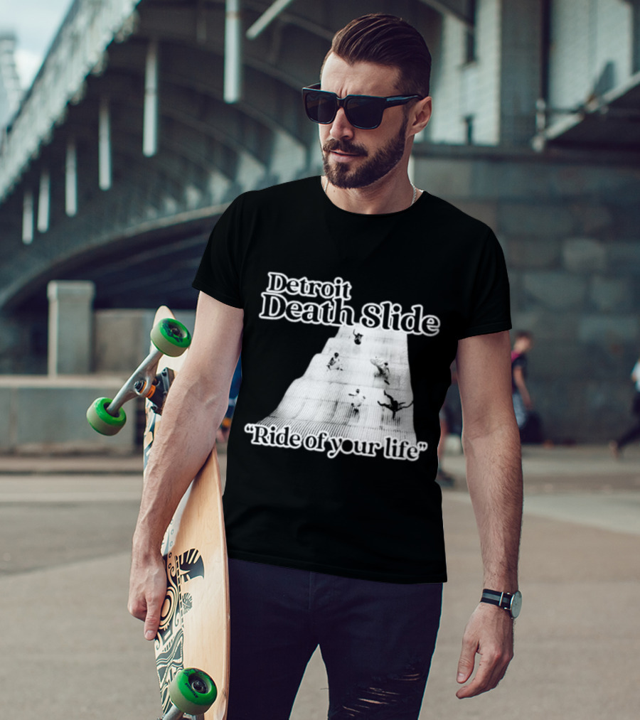 Detroit Death Slide Ride Of Your Life T-Shirt