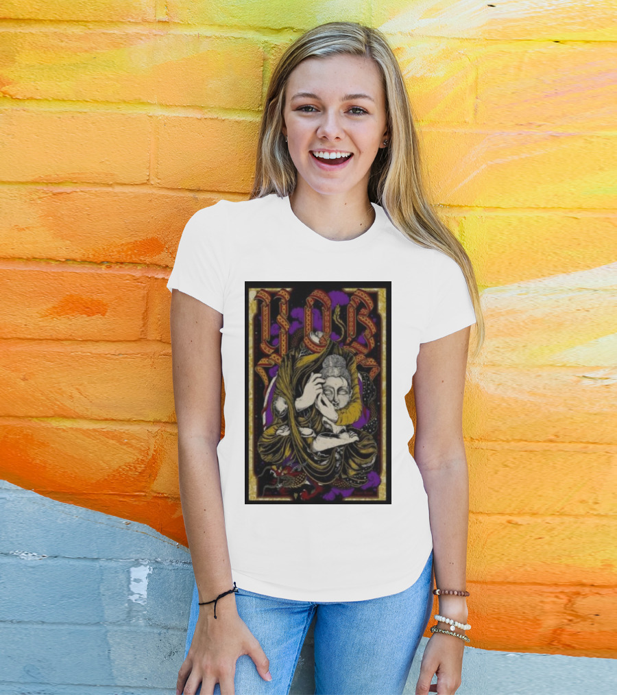 YOB Eugene John Henry’s Dec 09 Psychedelic Fantasy Sculpture T-Shirt