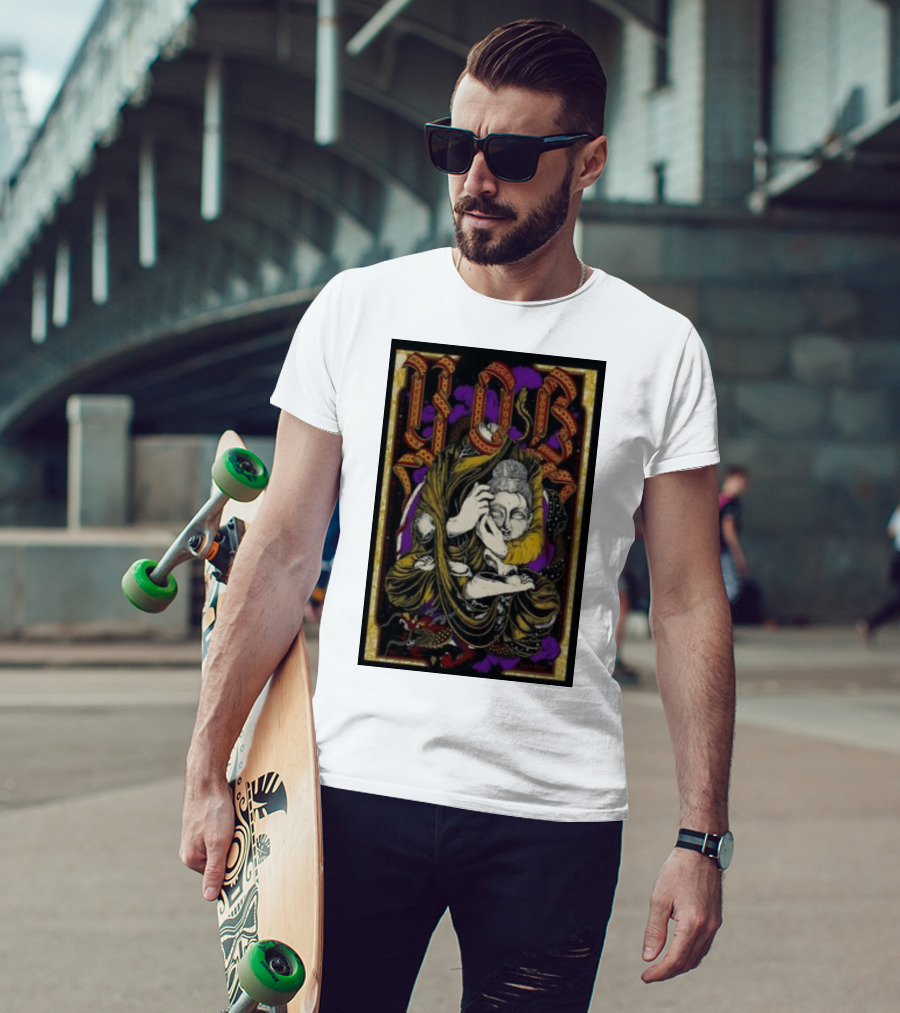 YOB Eugene John Henry’s Dec 09 Psychedelic Fantasy Sculpture T-Shirt