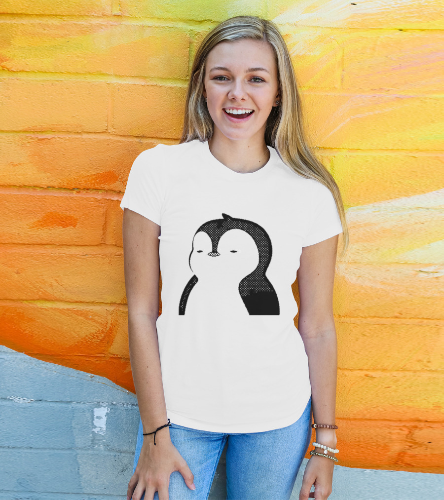 Luca Netz Penguin Chic Noir T-Shirt