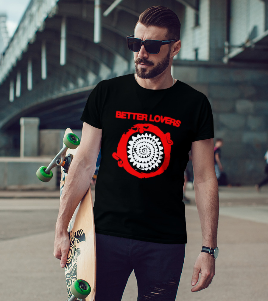 Better Lovers Spiralth Red Spiral T-Shirt