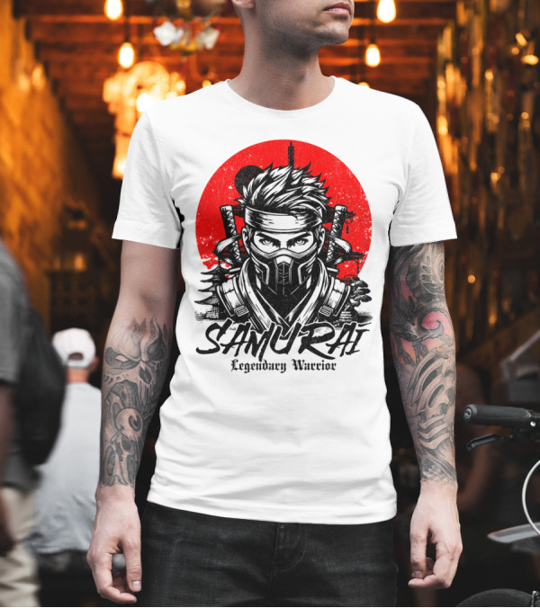 Samurai Legendary Warrior T-Shirt Samurai Legendary Warrior T-Shirt