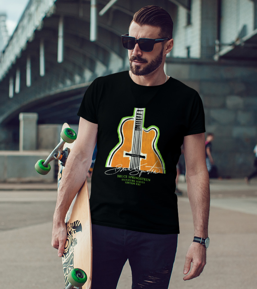 Bruce Springsteen Guitar Signature Series Edition XXI T-Shirt
