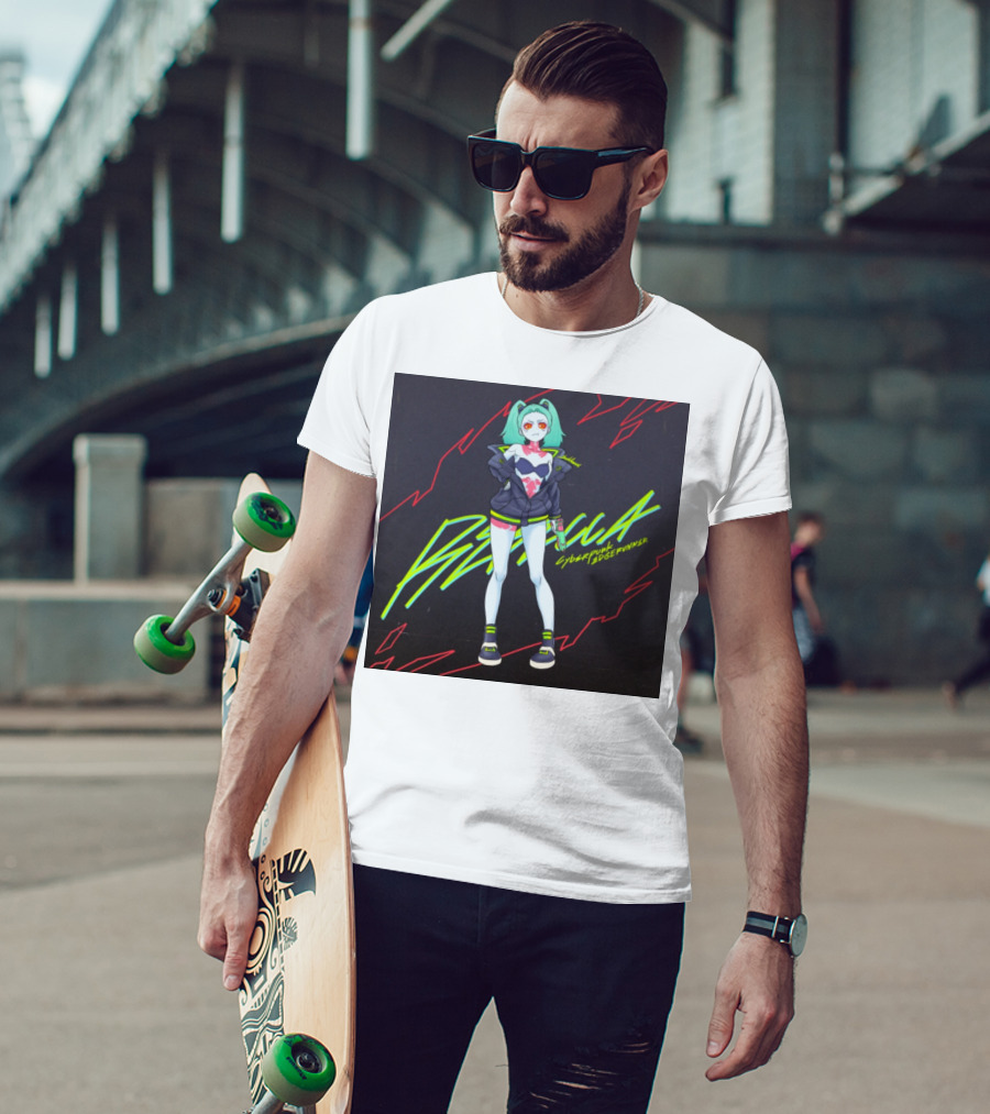 Rebecca Cyberpunk Edgerunners Neon T-Shirt