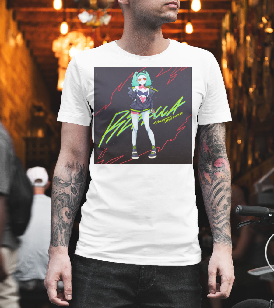 Rebecca Cyberpunk Edgerunners Neon T-Shirt