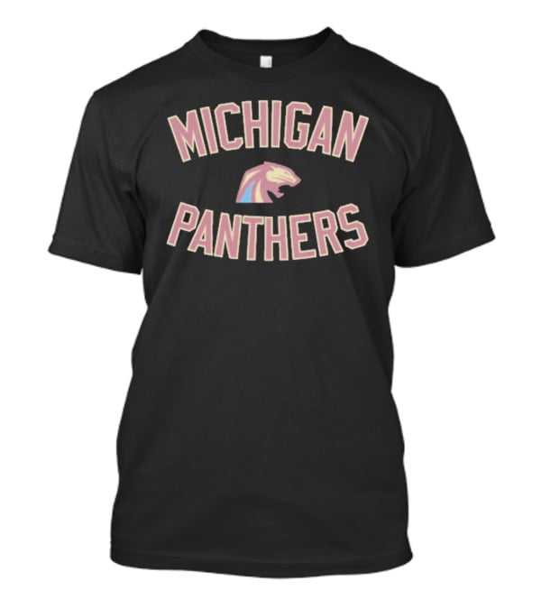 Michigan Panthers USFL Football Team T-Shirt