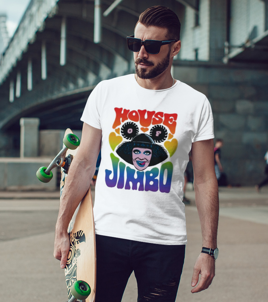 House Of Jimbo Colorful Character T-Shirt