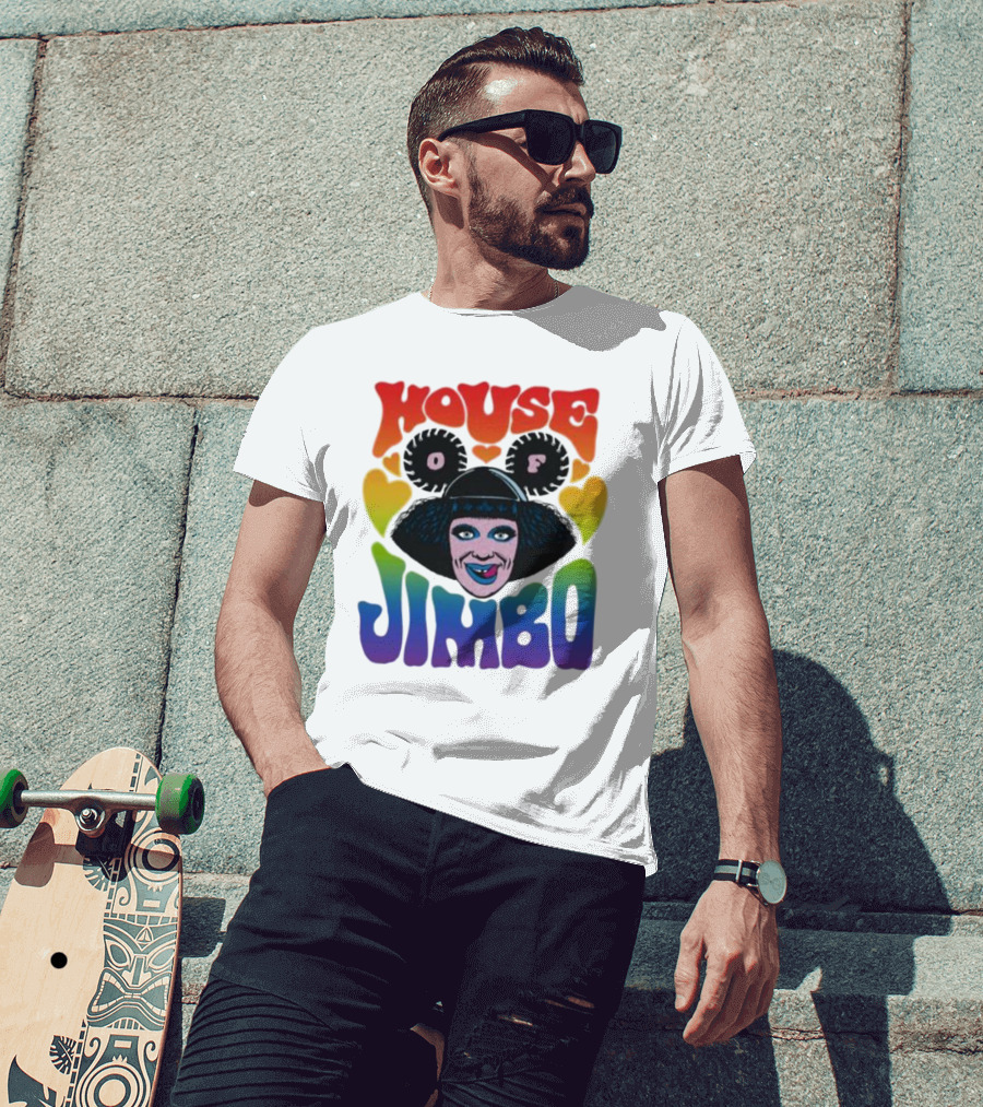 House Of Jimbo Colorful Character T-Shirt