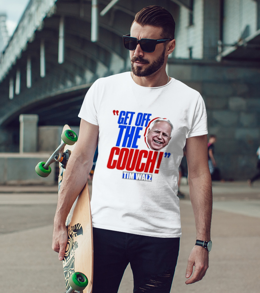 Get Off The Couch Tim Walz T-Shirt