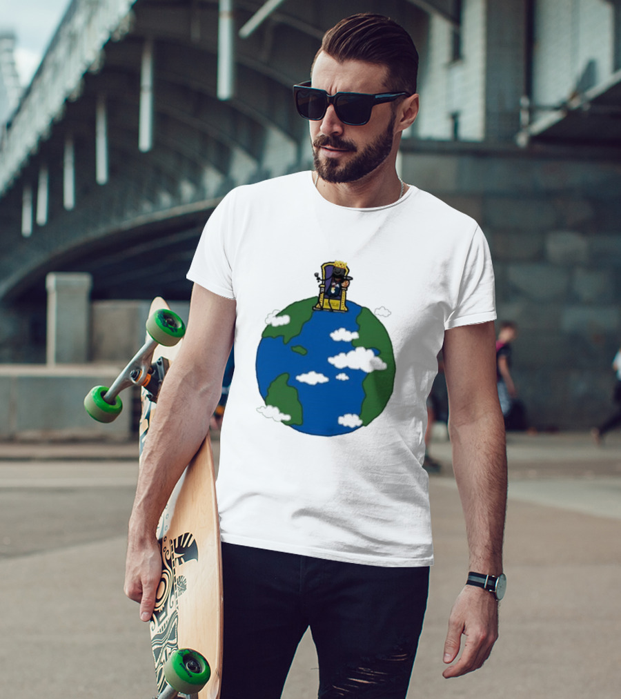 King Of The World James Throne On Earth T-Shirt