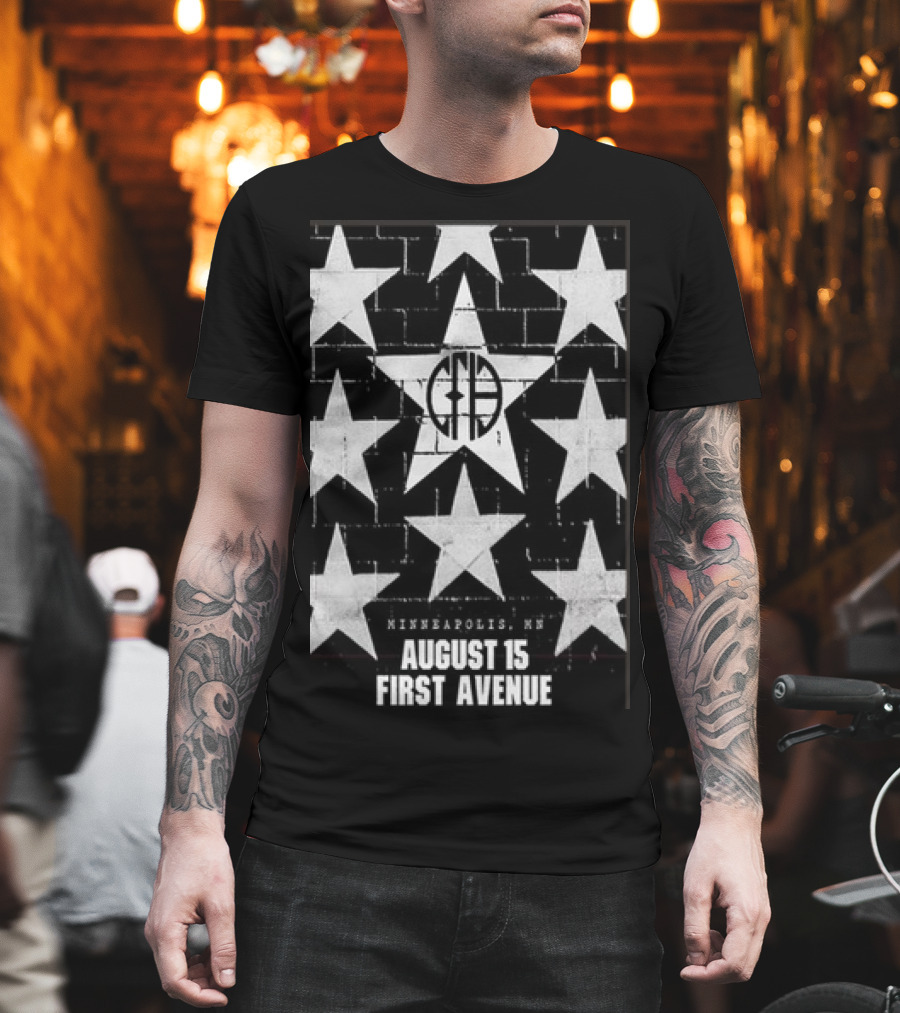 Minneapolis MN August 15 First Avenue Stars T-Shirt