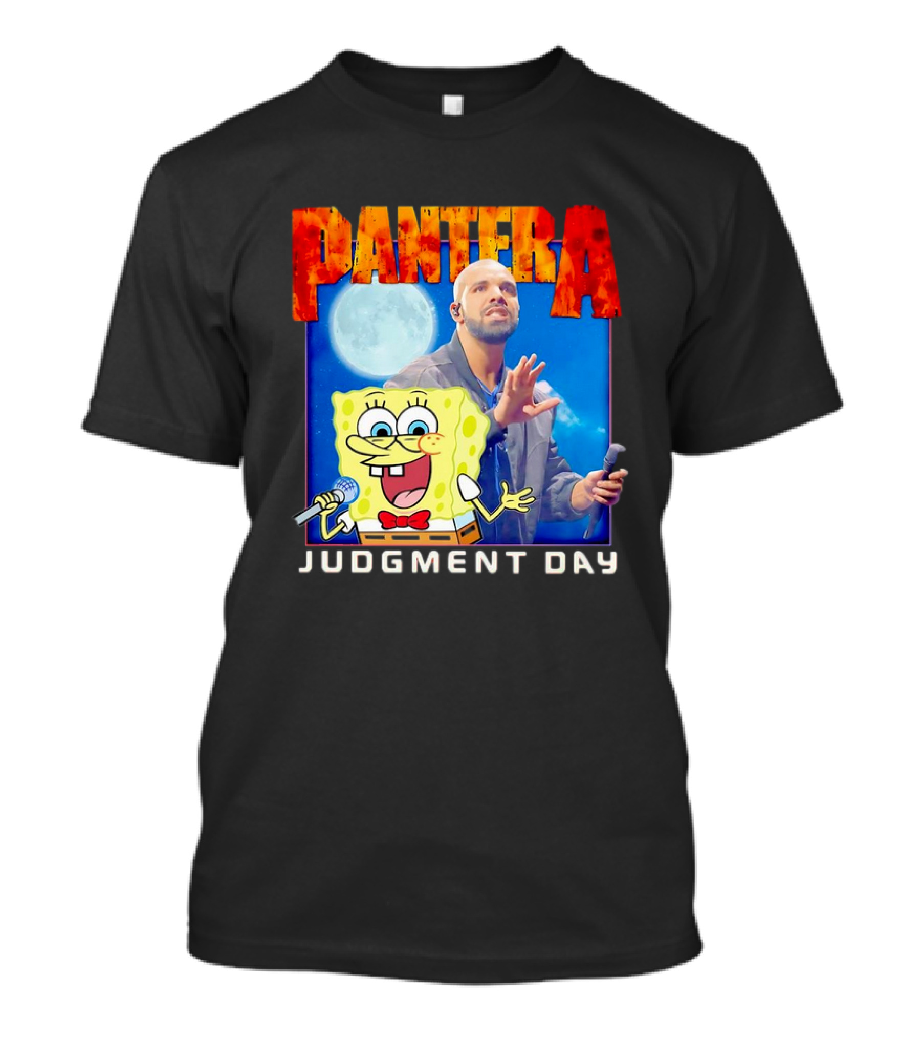 Pantera Judgment Day Drake Spongebob T-Shirt
