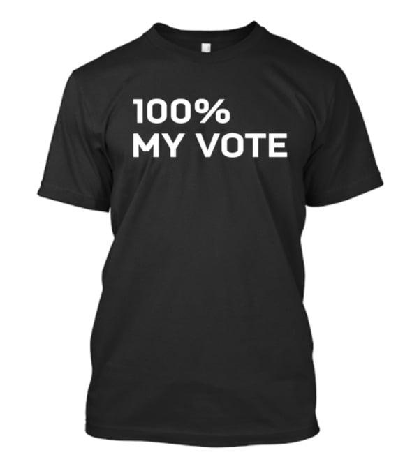 Amanda Gorman 100% My Vote T-Shirt