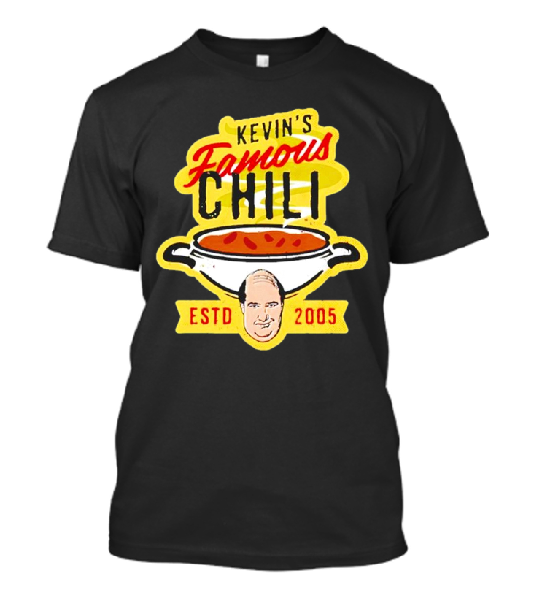 Kevin’s Famous Chili Estd 2005 Michael Wearing Badge T-Shirt
