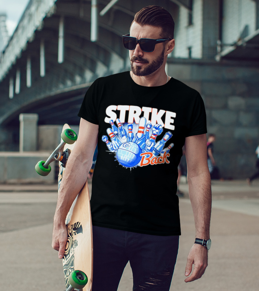 STRIKE Back Bowling And Star Wars Mashup T-Shirt