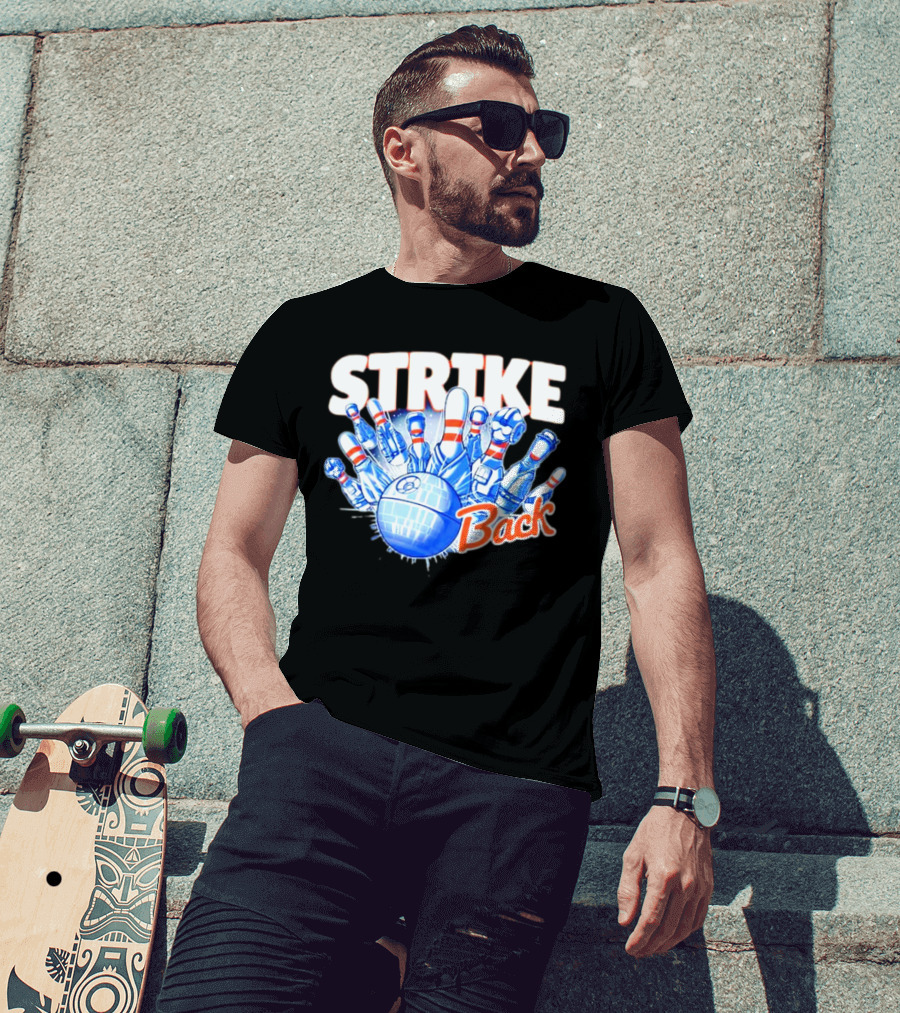 STRIKE Back Bowling And Star Wars Mashup T-Shirt