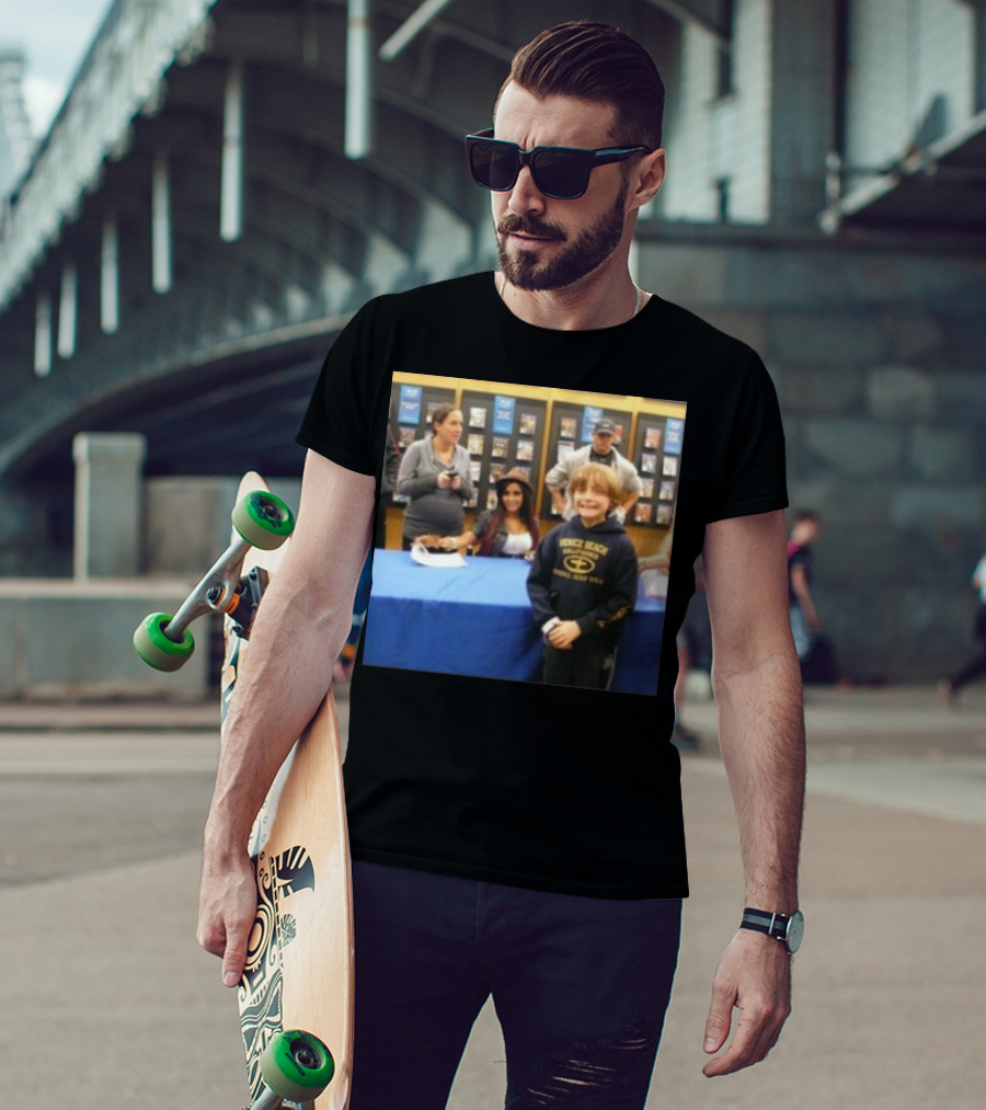 Jake Shane With Nicole Snooki Lavelle Venice Beach Surf Wear T-Shirt
