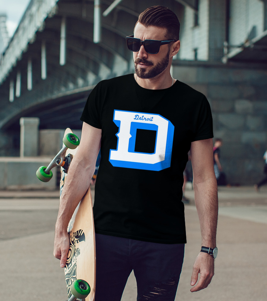 Detroit Lions Football Detroit D T-Shirt
