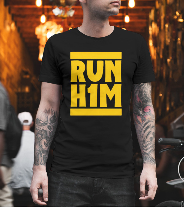 RUN H1M Street Art Graffiti T-Shirt RUN H1M Street Art Graffiti T-Shirt