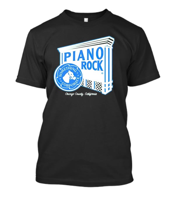 Piano Rock Something Corporate Orange County California T-Shirt