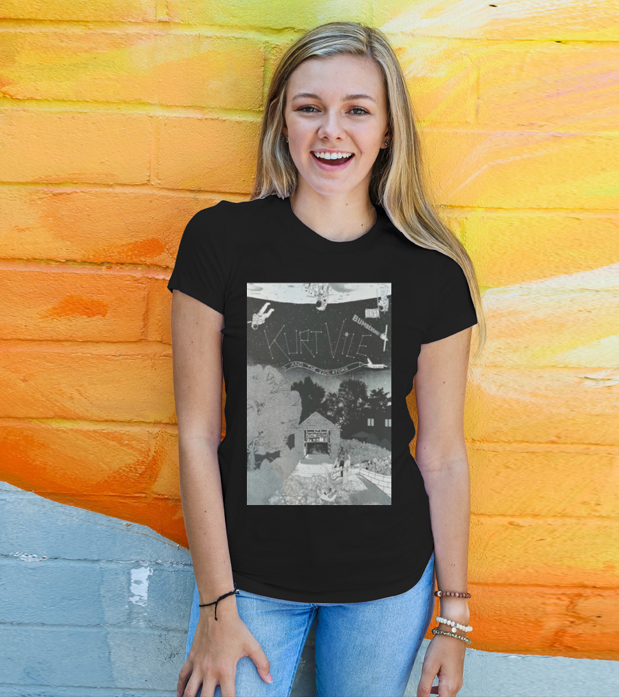 Kurt Vile And The Violators Bumbershoot Festival Seattle Center Sep 1 T-Shirt