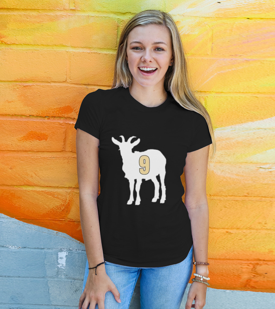 9 GOAT Joe Burrow LSU Tigers T-Shirt