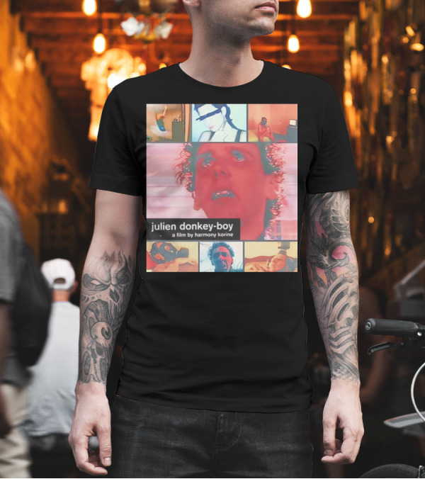 Julien Donkey-Boy Film by Harmony Korine Surreal Montage T-Shirt Julien Donkey-Boy Film by Harmony Korine Surreal Montage T-Shirt