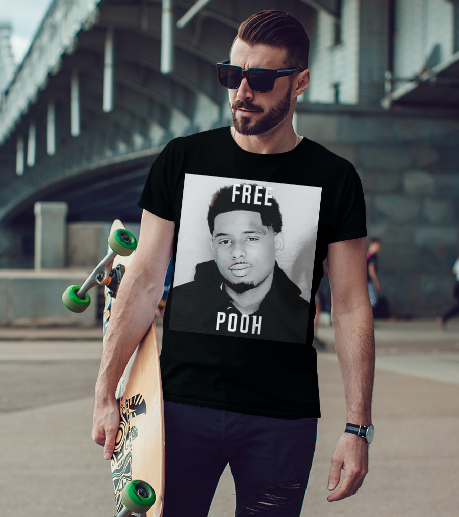 Free Pooh Shiesty American Rapper T-Shirt