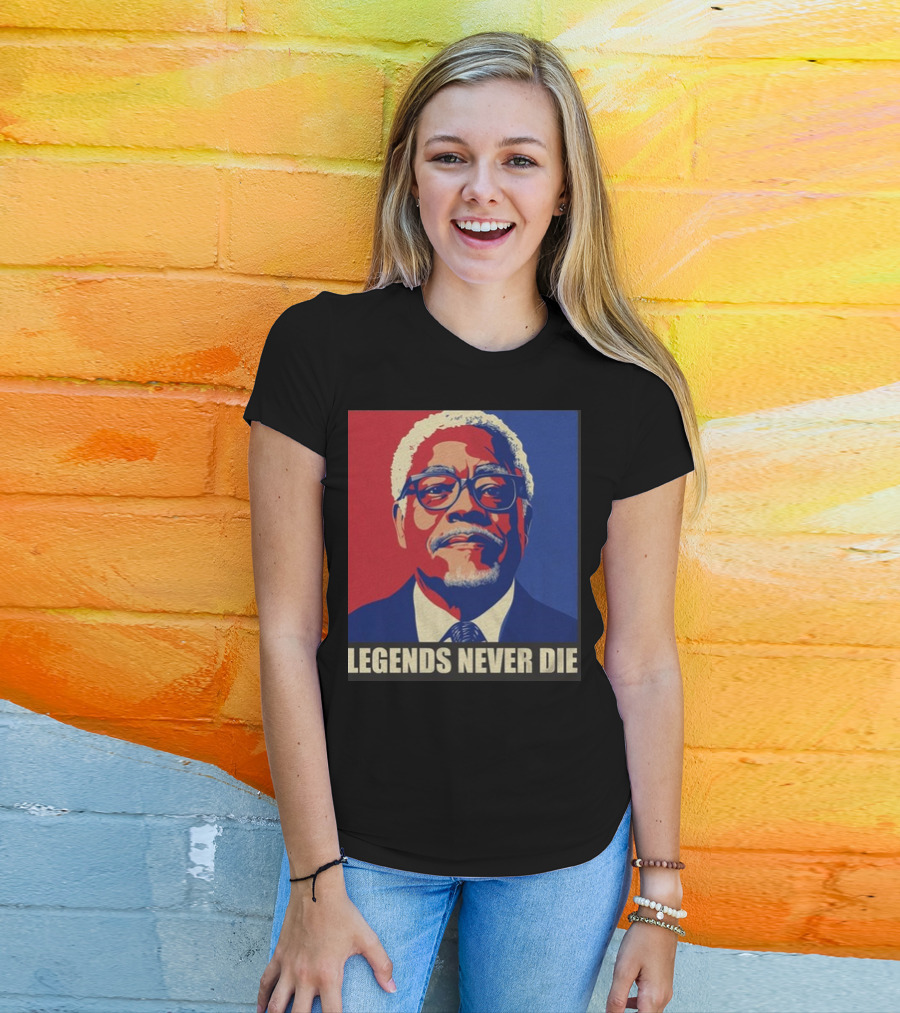 Rest In Peace James Earl Jones Legends Never Die Pioneering Icon Of Film And Stage T-Shirt