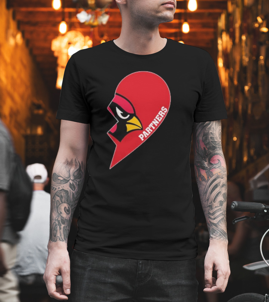 Cardinals Partners Broken Heart T-Shirt