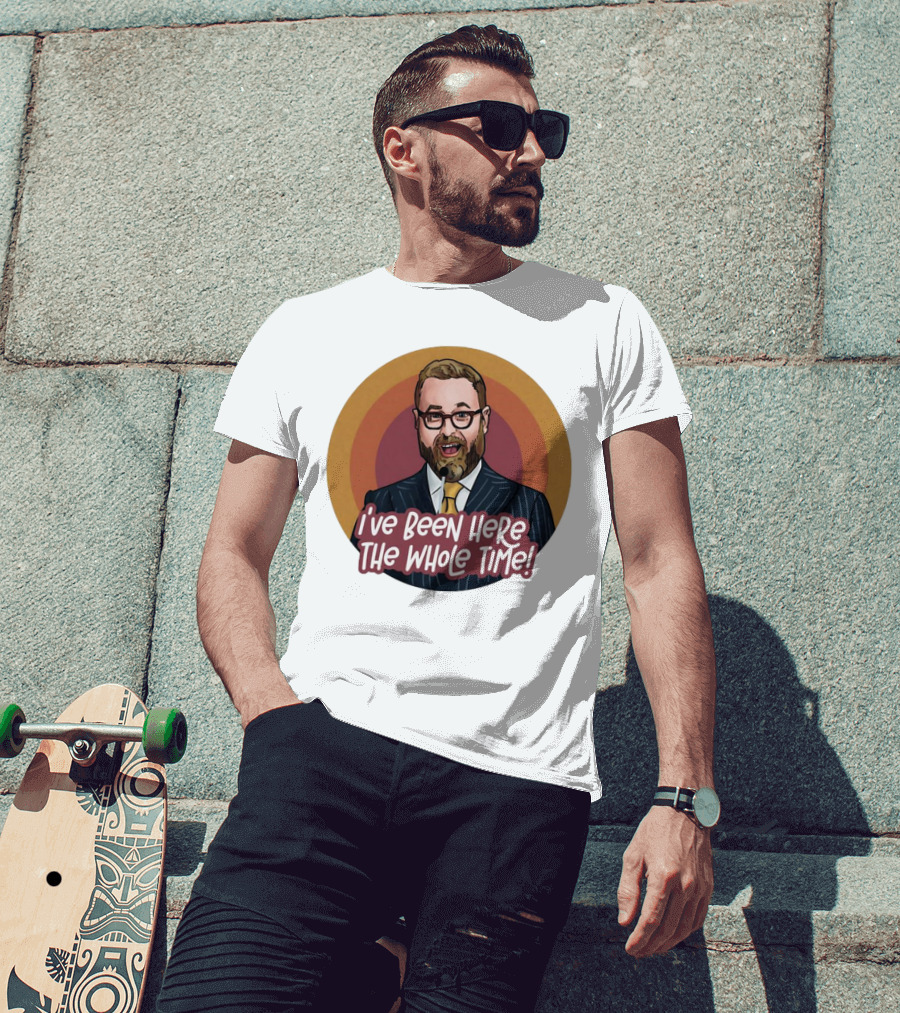 Sam Reich I've Been Here The Whole Time Comic T-Shirt
