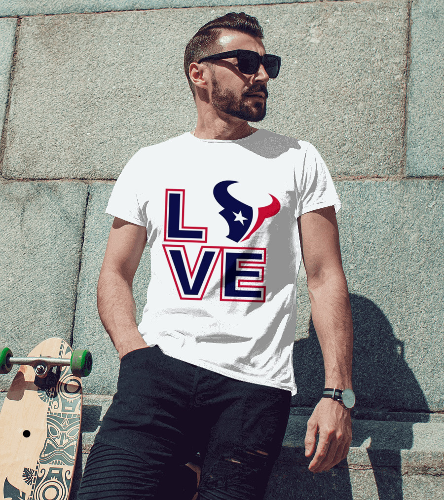 Houston Texans NFL Love Football Season T-Shirt