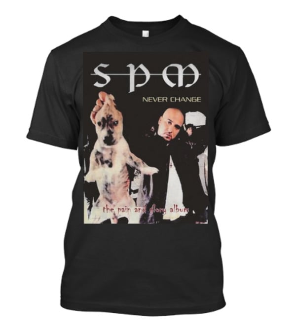 SPM Never Change The Pain And Glory Album T-Shirt