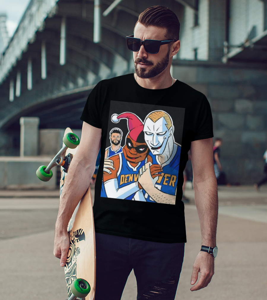 Jokic Russ Jokic Russell Westbrook Denver Nuggets Basketball Jokic Comic T-Shirt
