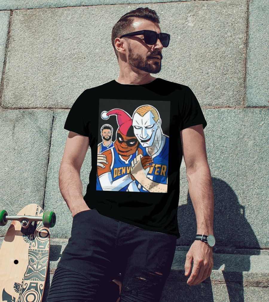 Jokic Russ Jokic Russell Westbrook Denver Nuggets Basketball Jokic Comic T-Shirt