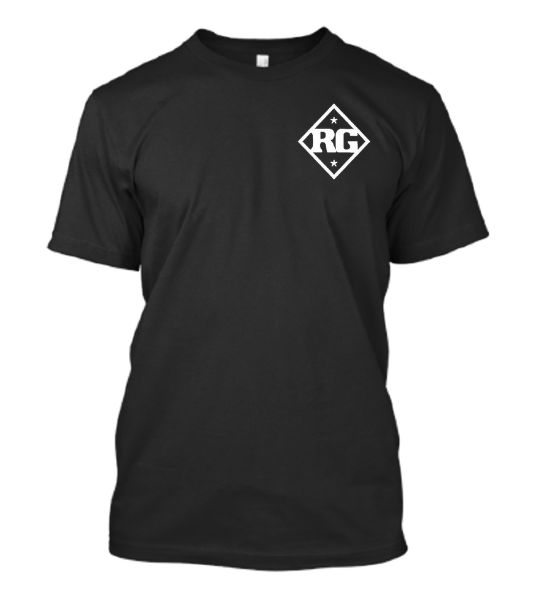 RG Riley Green Logo Stars Diamond T-Shirt