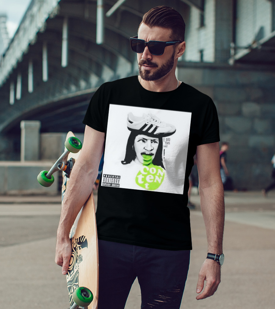 I Did This Luke Content Members Show The Album Retro Parental Advisory T-Shirt