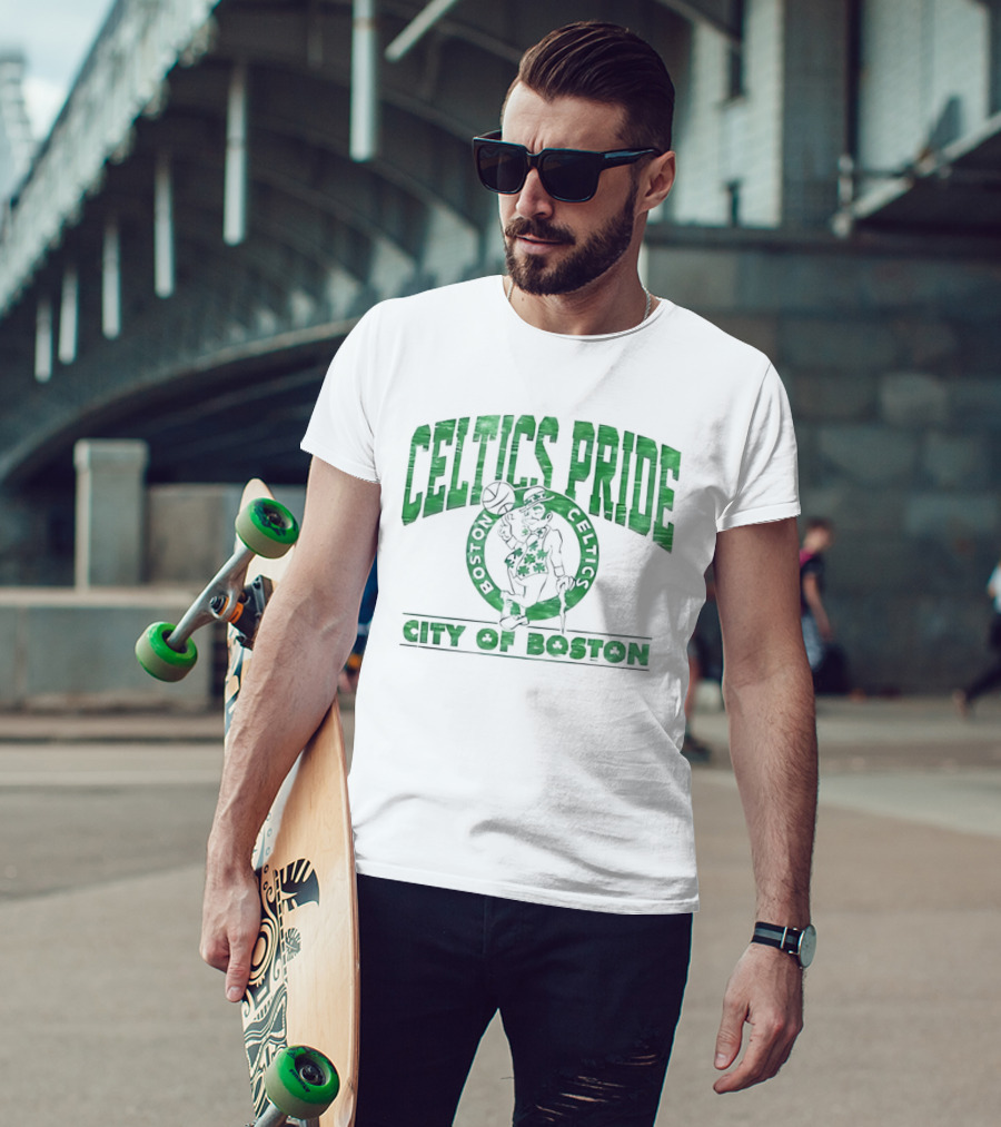 Celtics Pride Boston Celtics City Of Boston T-Shirt