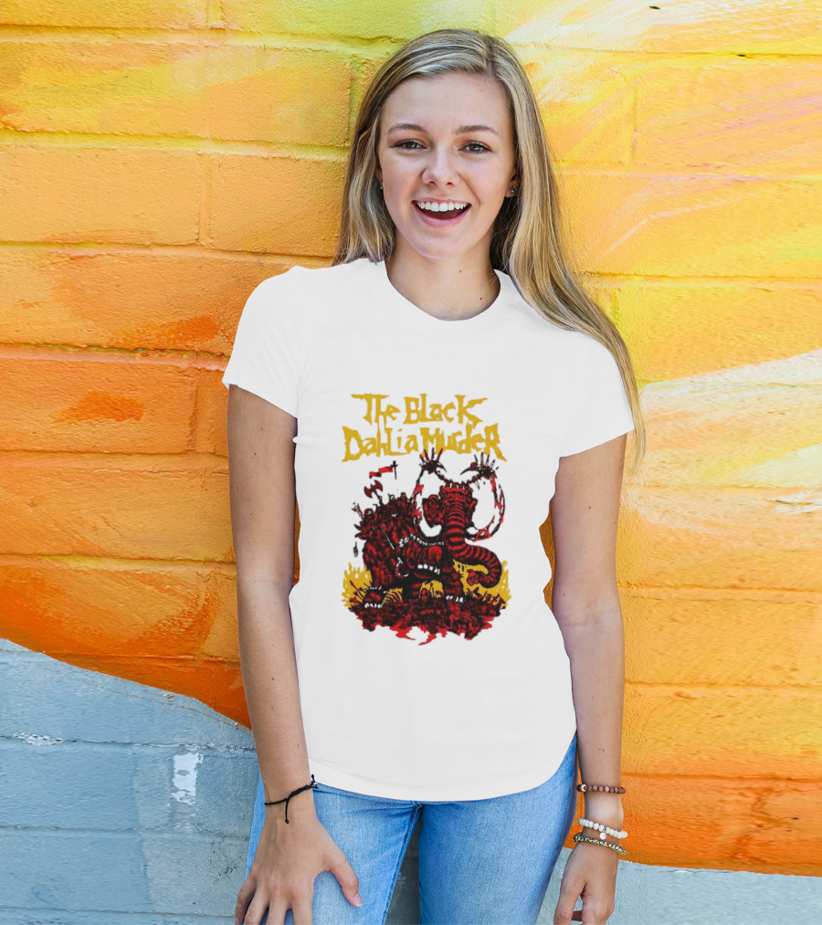 The Black Dahlia Murder Red Mammoth Battle Scene T-Shirt